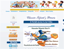 Tablet Screenshot of infantilyprimaria.com